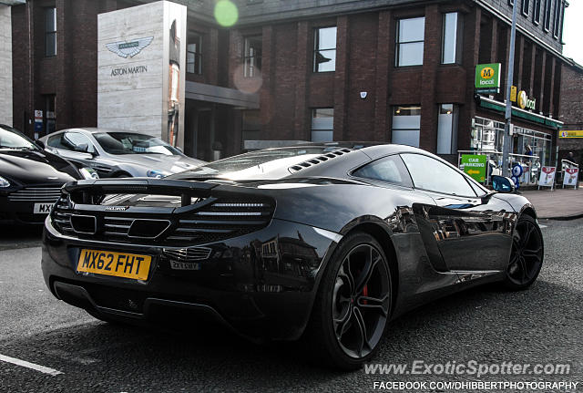 Mclaren MP4-12C spotted in Wilmslow, United Kingdom