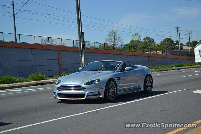 Aston Martin Vantage spotted in Charlotte, North Carolina