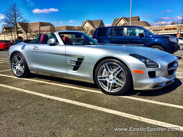 Mercedes SLS AMG spotted in Reston, Virginia