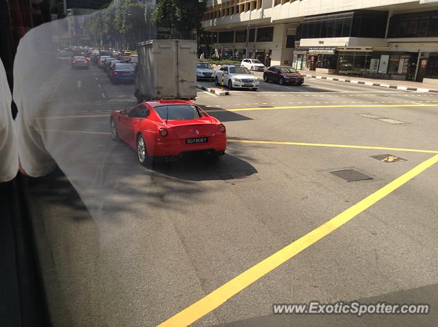 Ferrari 599GTB spotted in Singapore, Singapore