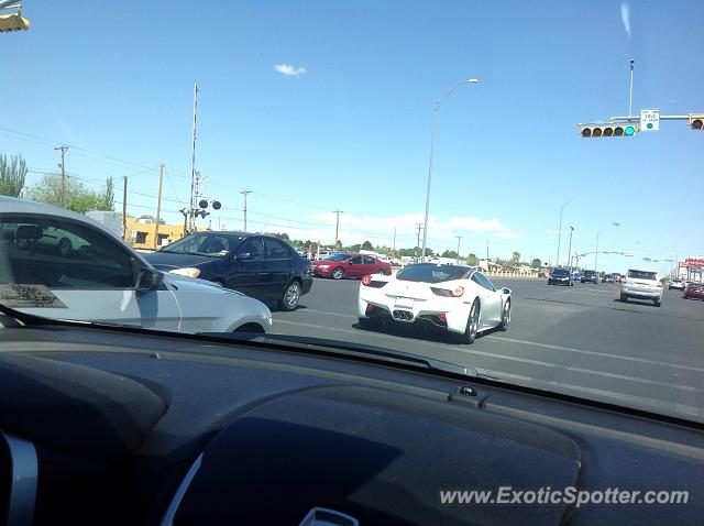 Ferrari 458 Italia spotted in El Paso, Texas