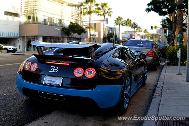 Bugatti Veyron spotted in Beverly Hills, California