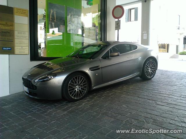 Aston Martin Vantage spotted in Pordenone, Italy