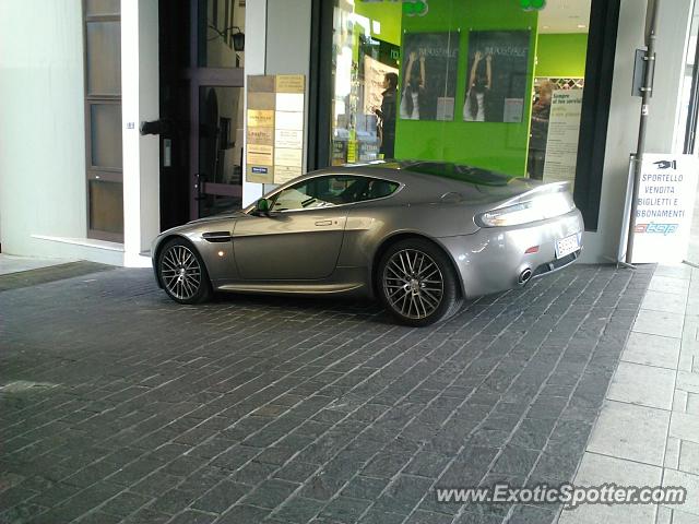 Aston Martin Vantage spotted in Pordenone, Italy