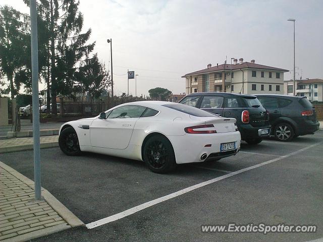 Aston Martin Vantage spotted in Pordenone, Italy