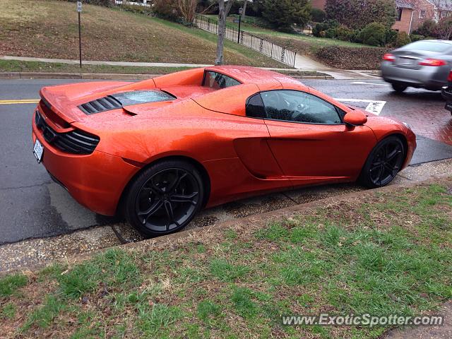 Mclaren MP4-12C spotted in Alexandria, Virginia