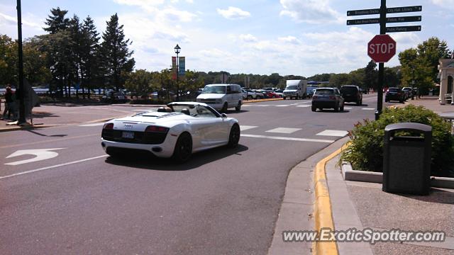 Audi R8 spotted in Wayzatta, Minnesota