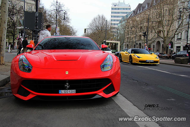 Ferrari F12 spotted in Berlin, Germany