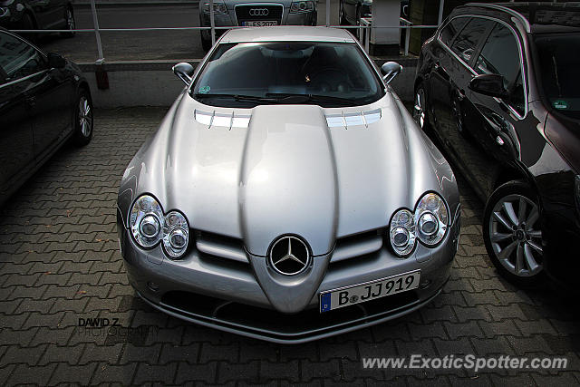 Mercedes SLR spotted in Berlin, Germany