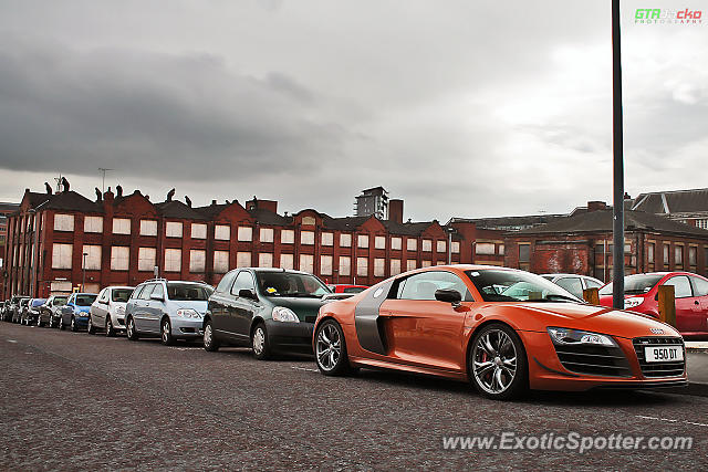 Audi R8 spotted in Leeds, United Kingdom