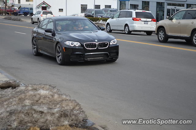 BMW M5 spotted in Greenwich, Connecticut