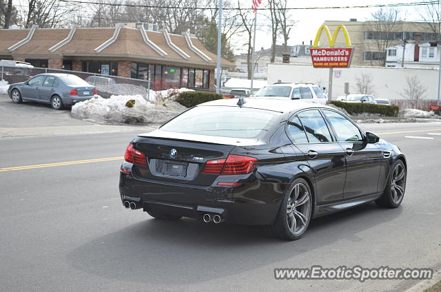 BMW M5 spotted in Greenwich, Connecticut