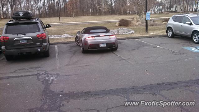 Aston Martin Vantage spotted in New Canaan, Connecticut