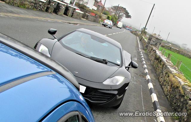 Mclaren MP4-12C spotted in Castletown, United Kingdom