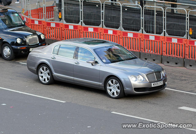 Bentley Continental spotted in London, United Kingdom