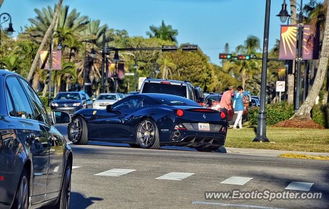 Ferrari California spotted in Naples, Florida