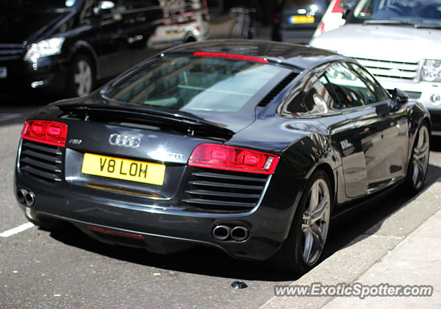 Audi R8 spotted in London, United Kingdom