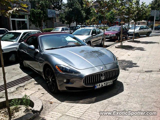 Maserati GranTurismo spotted in Tehran, Iran