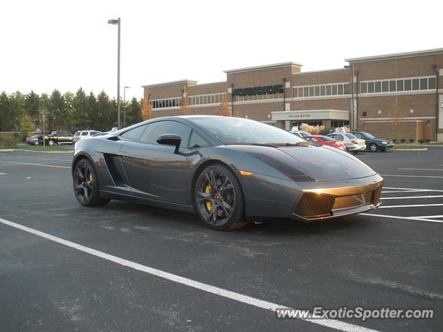 Lamborghini Gallardo spotted in Westfield, Indiana