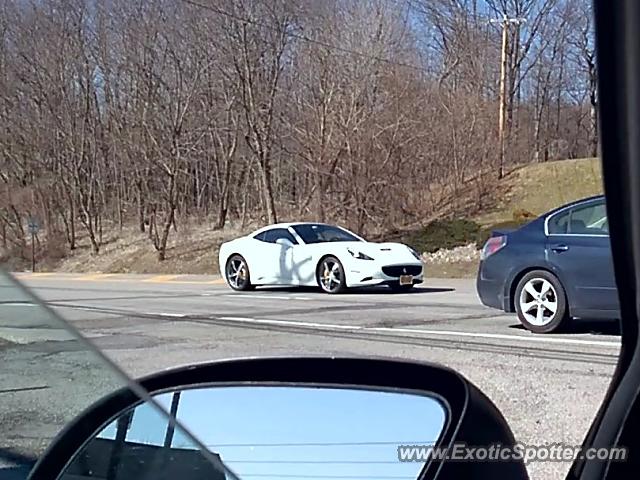 Ferrari California spotted in Victor, New York