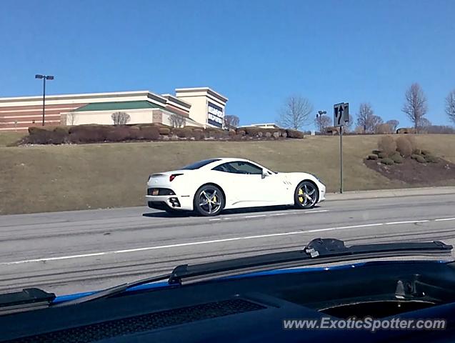 Ferrari California spotted in Victor, New York