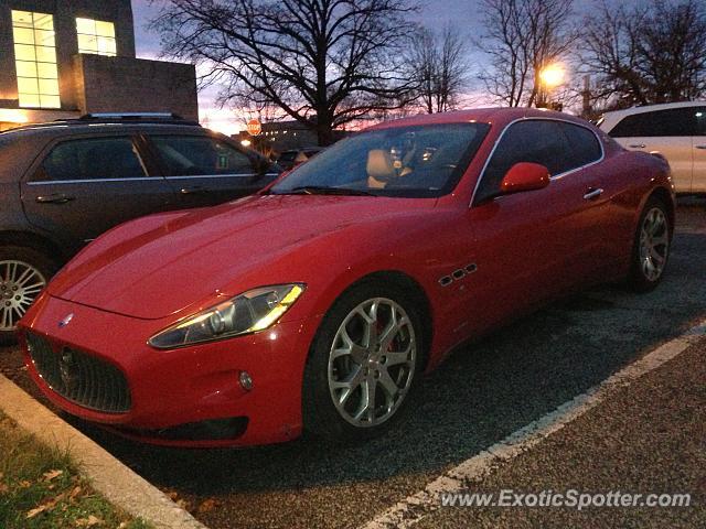 Maserati GranTurismo spotted in Bloomington, Indiana