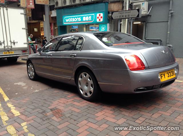 Bentley Continental spotted in Hong Kong, China