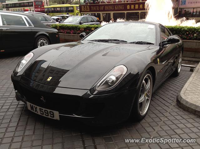 Ferrari 599GTB spotted in Hong Kong, China