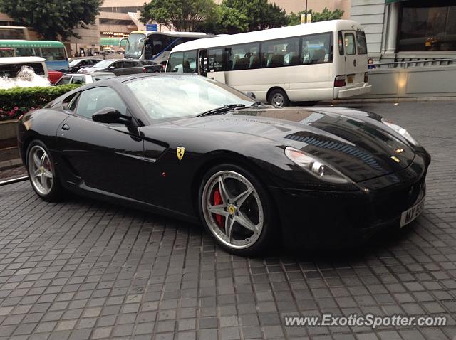 Ferrari 599GTB spotted in Hong Kong, China