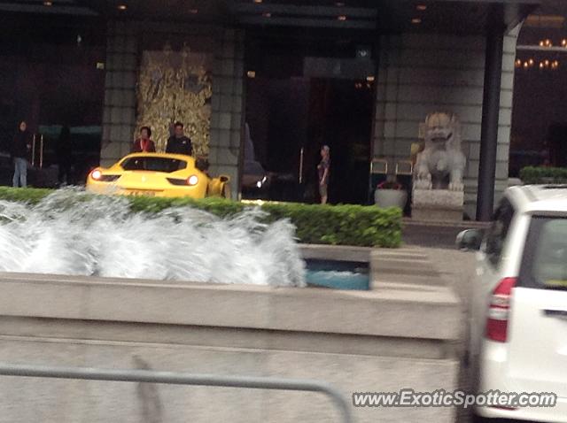 Ferrari 458 Italia spotted in Hong Kong, China