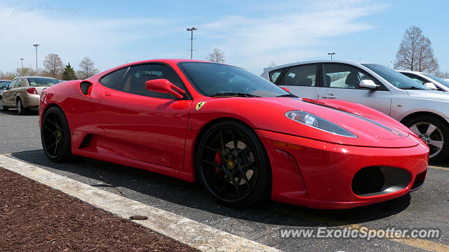 Ferrari F430 spotted in Salisbury, Maryland