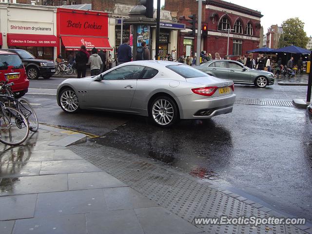 Maserati GranTurismo spotted in London, United Kingdom