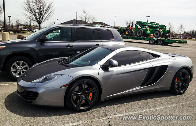 Mclaren MP4-12C spotted in Zionsville, Indiana