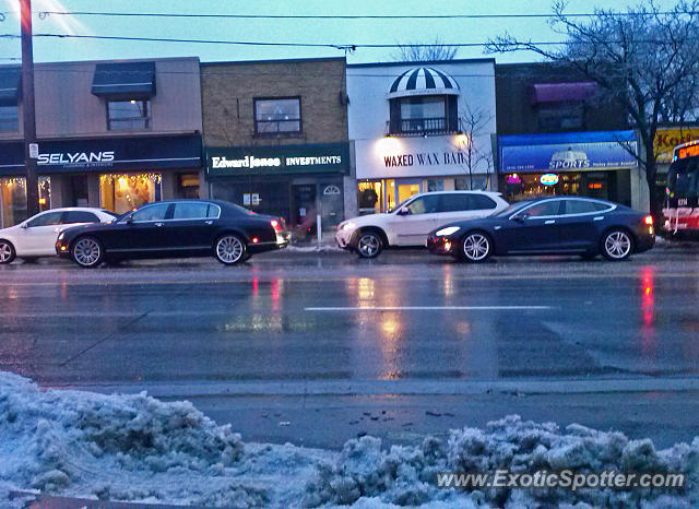 Bentley Continental spotted in Toronto, Canada