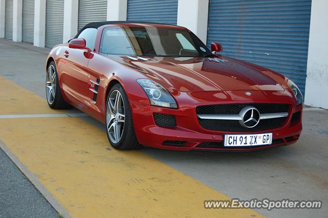 Mercedes SLS AMG spotted in Johannesburg, South Africa