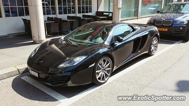 Mclaren MP4-12C spotted in Zurich, Switzerland