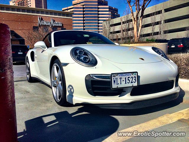 Porsche 911 Turbo spotted in Tyson's Corner, Virginia