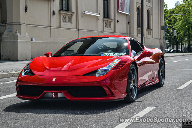 Ferrari 458 Italia spotted in Munich, Germany