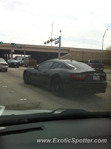 Maserati GranTurismo spotted in Dallas, Texas