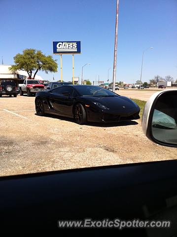 Lamborghini Gallardo spotted in Dallas, Texas