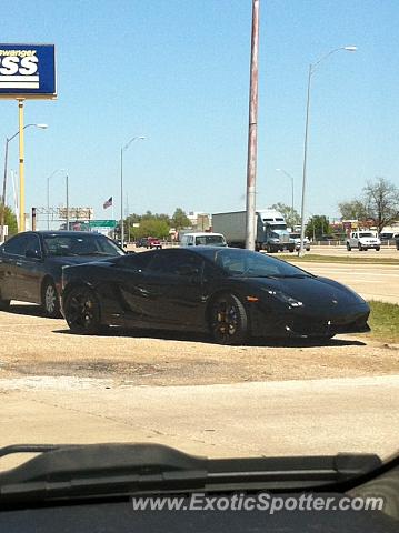 Lamborghini Gallardo spotted in Dallas, Texas