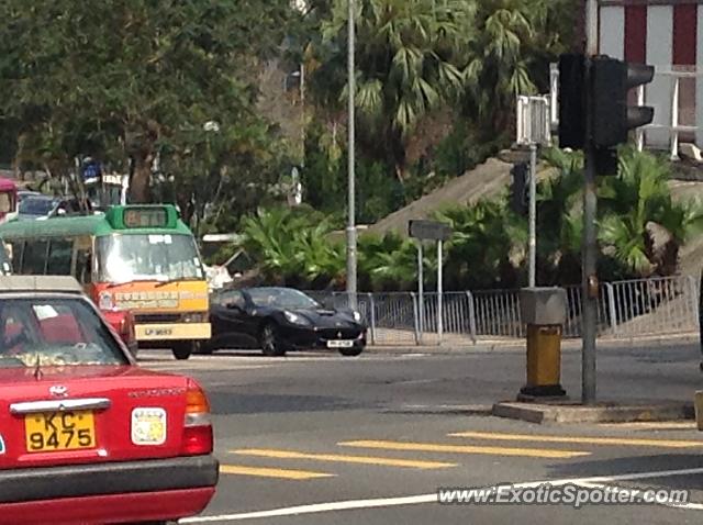 Ferrari California spotted in Hong Kong, China