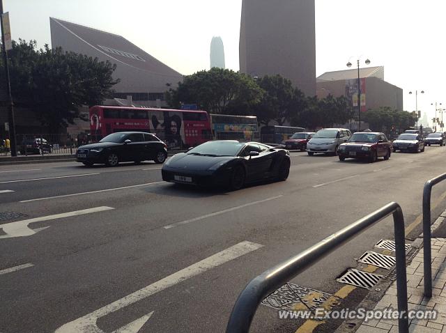 Lamborghini Gallardo spotted in Hong Kong, China