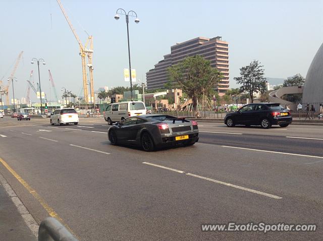 Lamborghini Gallardo spotted in Hong Kong, China