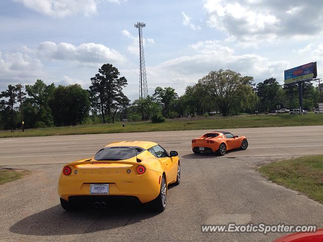 Lotus Evora spotted in Houston, Texas