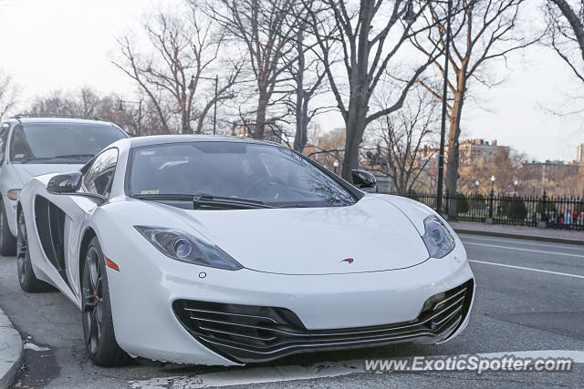 Mclaren MP4-12C spotted in Boston, Massachusetts