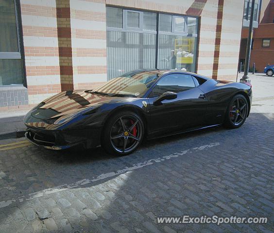 Ferrari 458 Italia spotted in Bristol, United Kingdom