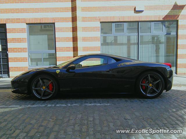 Ferrari 458 Italia spotted in Bristol, United Kingdom