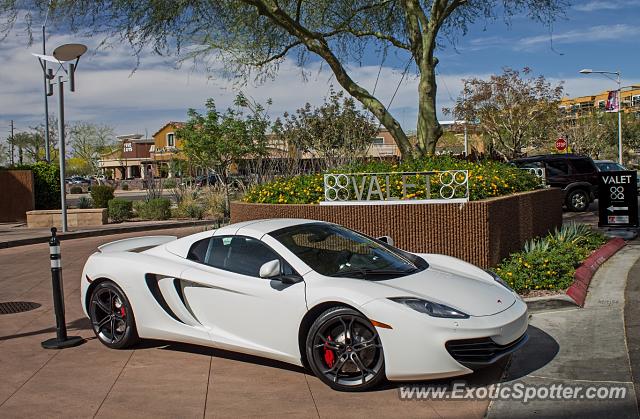 Mclaren MP4-12C spotted in Scottsdale, Arizona