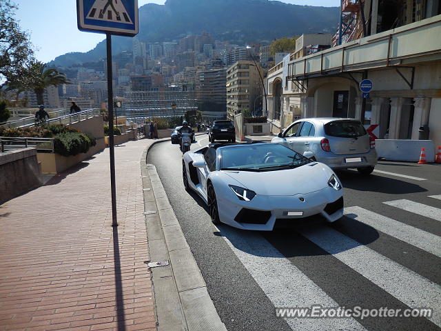 Lamborghini Aventador spotted in Monaco, Monaco